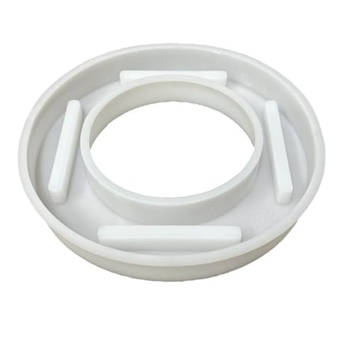 Runde Kerzenständer Epoxidharz Formen 4 Löcher Halter Silikonform Kerzenständer Gießformen Heimdekoration von DOSERTY