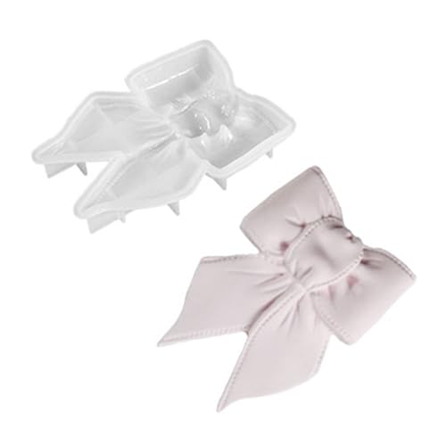 Schleifen-Ablagetablett, Ton, Silikonform, Schmuck-Display, Epoxidharz, runde Tasse, Gips, Gipsformen, Aufbewahrungsschale Schleifen-Ablagetablett, Ton, Silikonform, Schmuck-Display, Epoxidharz, runde Tasse, Gips, Gipsformen, Aufbewahrungsschale von DOSERTY