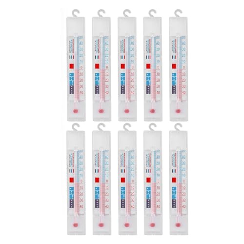 Set Von 8/10 Kühlschrank Gefrierschrankthermometern Mit Praktischen Hakentemperaturmonitoren Die Für Den Gebrauch Innenbereich Freien Geeignet Sind Set Von 8/10 Kühlschrank Gefrierschrankthermometern Mit Praktischen Hakentemperaturmonitoren Die Für Den Gebrauch Innenbereich Freien Geeignet Sind von DOSERTY