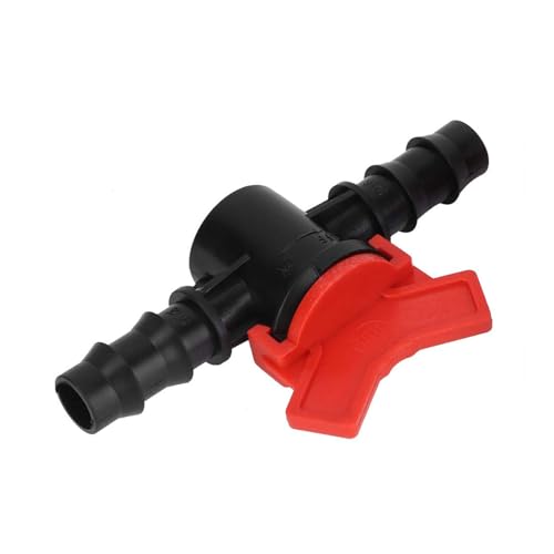 Set mit 2 praktischen stabilen Materialien Absperrventile Wasserdurchfluss gesteuert für Schläuche mit 8 mm und 10 mm Durchmesser im Freien wassergesteuert von DOSERTY