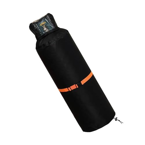 Transparente Propangas-Abdeckung für 45,4 kg Zylinder, doppellagig, Oxford, verstellbare winddichte Riemen, Outdoor-Propangas-Tanks, Wetterabdeckung Transparente Propangas-Abdeckung für 45,4 kg Zylinder, doppellagig, Oxford, verstellbare winddichte Riemen, Outdoor-Propangas-Tanks, Wetterabdeckung von DOSERTY