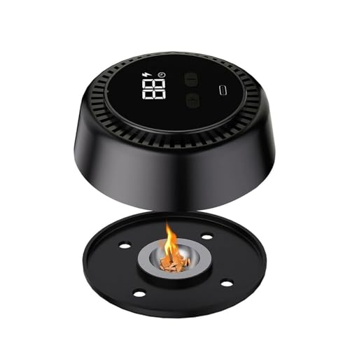 Wiederaufladbarer flammenloser Smoker mit Beleuchtung, elektrisches Teesieb für Getränke, Kochen, Cocktail-Enthusiasten, wiederaufladbarer elektrischer Smoker Wiederaufladbarer flammenloser Smoker mit Beleuchtung, elektrisches Teesieb für Getränke, Kochen, Cocktail-Enthusiasten, wiederaufladbarer elektrischer Smoker von DOSERTY