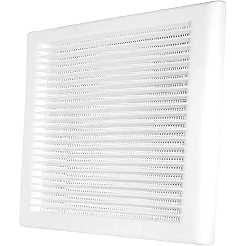 DOSPEL DL/165 RW Lüftungsgitter, Lüftungsabschluss, Kunststoff, für Bad, für Küche, weiß, lux von DOSPEL