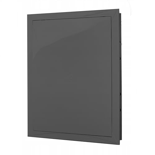 DOSPEL Revisionsklappe 20x30 cm - Graphit Wartungstür Langlebig und widerstandsfähig - Einfacher Zugang zum Lüftungssystem von DOSPEL