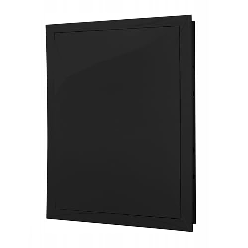 DOSPEL Revisionsklappe 25x30 cm - Schwarz Wartungstür Langlebig und widerstandsfähig - Einfacher Zugang zum Lüftungssystem von DOSPEL