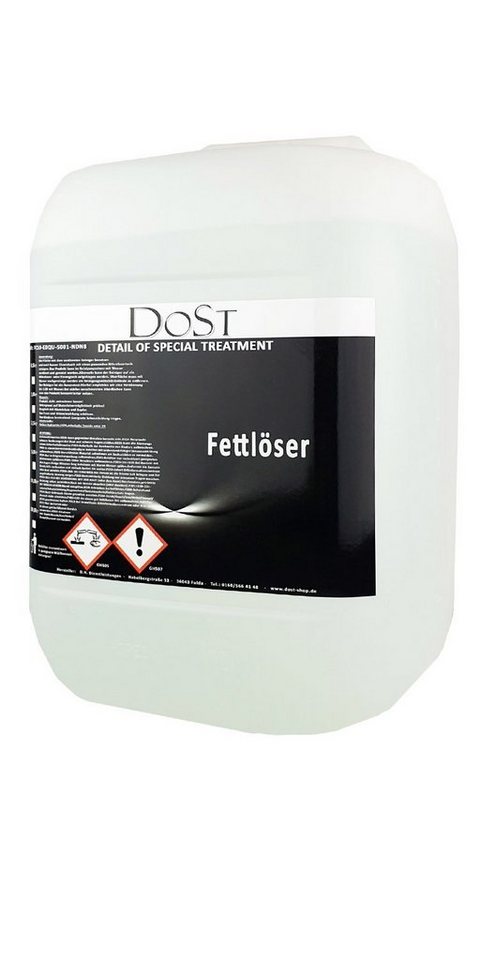 DOST Fettlöser - Konzentrat Grillreiniger (1-St. Ergiebiges Konzentrat- Perfekt gegen Fett und Verkrustungen) von DOST