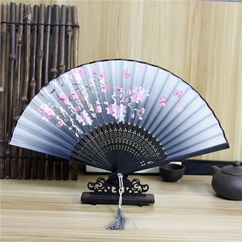 DOTBUY-SHOP Antiken Blumen Faltbare Fächer, Chinesischer Handfächer Fächer Klein Holz, Fecher Sommer mit Quasten,für Geburtstagsgeschenk,Tanzen,Party,Requisiten-Dekoration (5 Stück,Schmetterling) DOTBUY-SHOP Antiken Blumen Faltbare Fächer, Chinesischer Handfächer Fächer Klein Holz, Fecher Sommer mit Quasten,für Geburtstagsgeschenk,Tanzen,Party,Requisiten-Dekoration (5 Stück,Schmetterling) von DOTBUY-SHOP