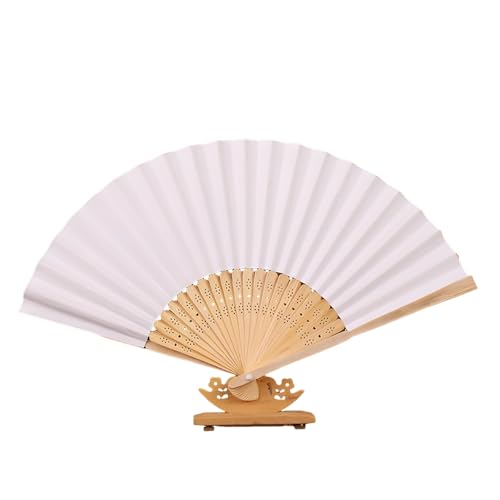 DOTBUY-SHOP Faltbare Fächer,Chinesischer Handfächer,Fächer Klein Holz,Klassischer Fecher Sommer für Geburtstagsgeschenk, Tanzen, Cosplay, Hochzeit, Party, Requisiten-Dekoration (6 Stück,Weiß) DOTBUY-SHOP Faltbare Fächer,Chinesischer Handfächer,Fächer Klein Holz,Klassischer Fecher Sommer für Geburtstagsgeschenk, Tanzen, Cosplay, Hochzeit, Party, Requisiten-Dekoration (6 Stück,Weiß) von DOTBUY-SHOP