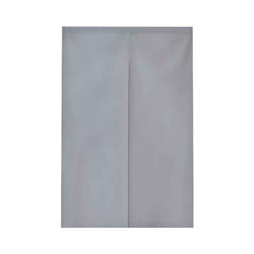 DOTBUY-SHOP Türvorhang Vorhänge Japanisch Bedruckt Türvorhang Leinen Noren Türvorhänge Tapisserie Raumteiler Heimdekoration für Schlafzimmer Küche Shop Restaurant (-Hellgrau,75x150cm) von DOTBUY-SHOP