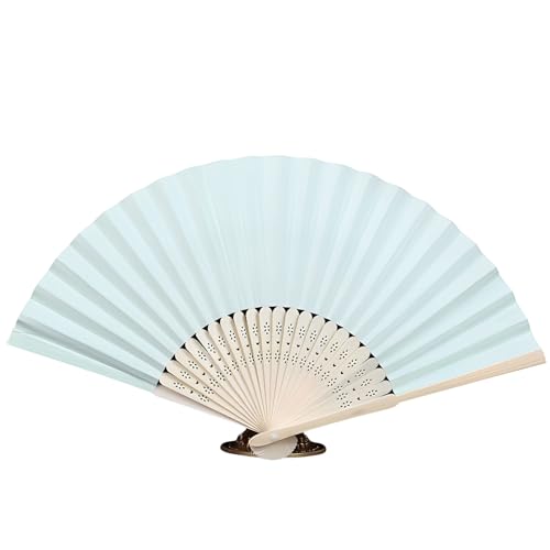 DOTBUY-SHOP Volltonfarbe Faltbare Fächer,Chinesischer Handfächer Fächer Klein Holz,Klassischer Fecher Sommer,für Geburtstagsgeschenk,Tanzen,Cosplay,Party,Requisiten-Dekoration (Hellgrün,8 Stück) DOTBUY-SHOP Volltonfarbe Faltbare Fächer,Chinesischer Handfächer Fächer Klein Holz,Klassischer Fecher Sommer,für Geburtstagsgeschenk,Tanzen,Cosplay,Party,Requisiten-Dekoration (Hellgrün,8 Stück) von DOTBUY-SHOP