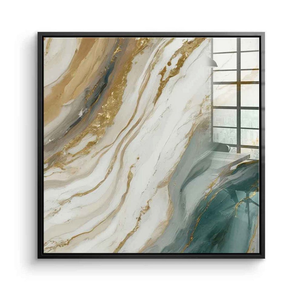 DOTCOMCANVAS® Acrylglasbild Aether - Acrylglas, Acrylglasbild aether abstrakt Kunstdruck Wandbild von DOTCOMCANVAS®