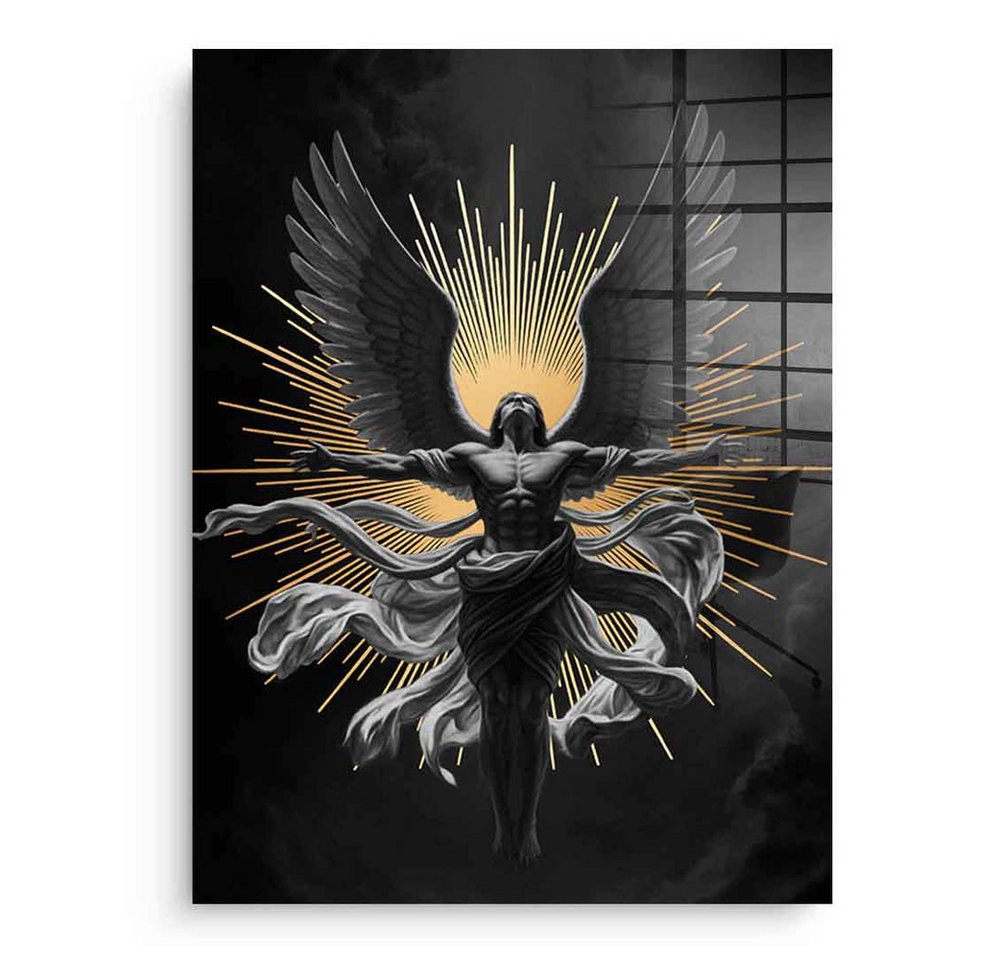 DOTCOMCANVAS® Acrylglasbild Angel of Radiance - Acrylglas, Acrylglasbild Angel of Radiance Wandbild Kunstdruck von DOTCOMCANVAS®