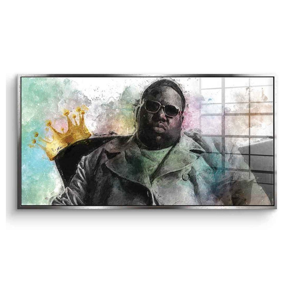 DOTCOMCANVAS® Acrylglasbild B.I.G. Vision - Acrylglas, Acrylglasbild B.I.G. Vision The Notorious B.I.G. Wandbild Kunstdruck von DOTCOMCANVAS®