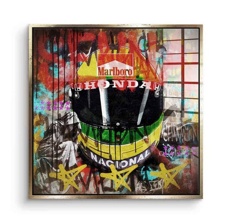 DOTCOMCANVAS® Acrylglasbild Basquiai 3.0 - Acrylglas, Acrylglasbild Basquiai 3.0 Pop Art Wandbild Kunstdruck von DOTCOMCANVAS®