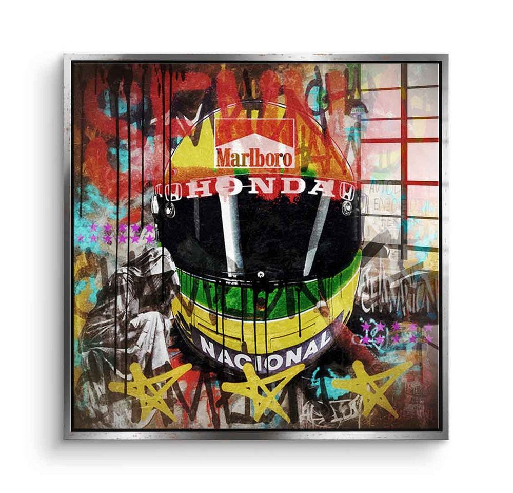 DOTCOMCANVAS® Acrylglasbild Basquiai 3.0 - Acrylglas, Acrylglasbild Basquiai 3.0 Pop Art Wandbild Kunstdruck von DOTCOMCANVAS®