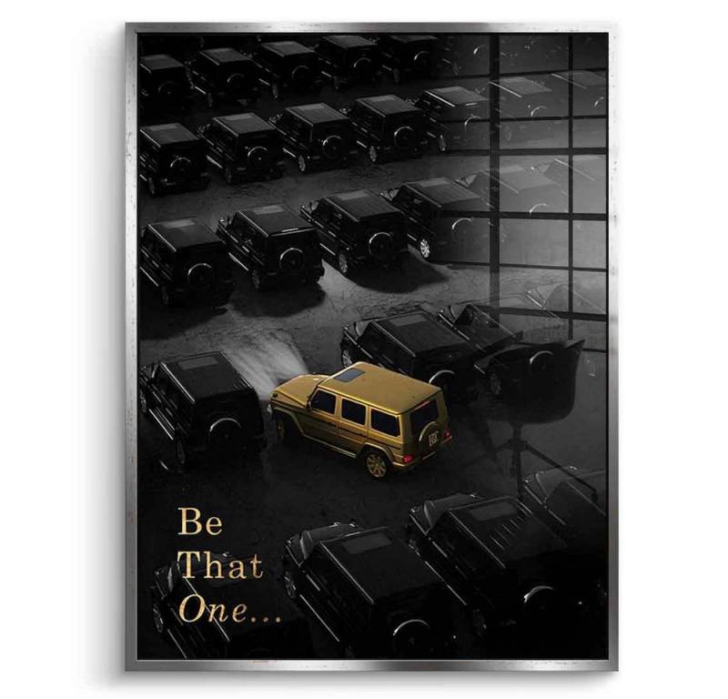 DOTCOMCANVAS® Acrylglasbild Be That One - Acrylglas, Acrylglasbild Be That One Motivation Erfolg Wandbild Kunstdruck von DOTCOMCANVAS®