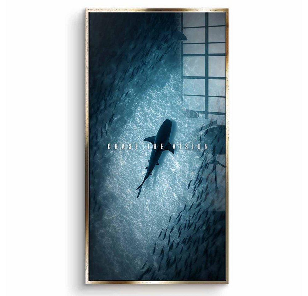 DOTCOMCANVAS® Acrylglasbild CHASE THE VISION - Acrylglas, Acrylglasbild CHASE THE VISION Natur und Tiere Wandbild Kunstdruck von DOTCOMCANVAS®