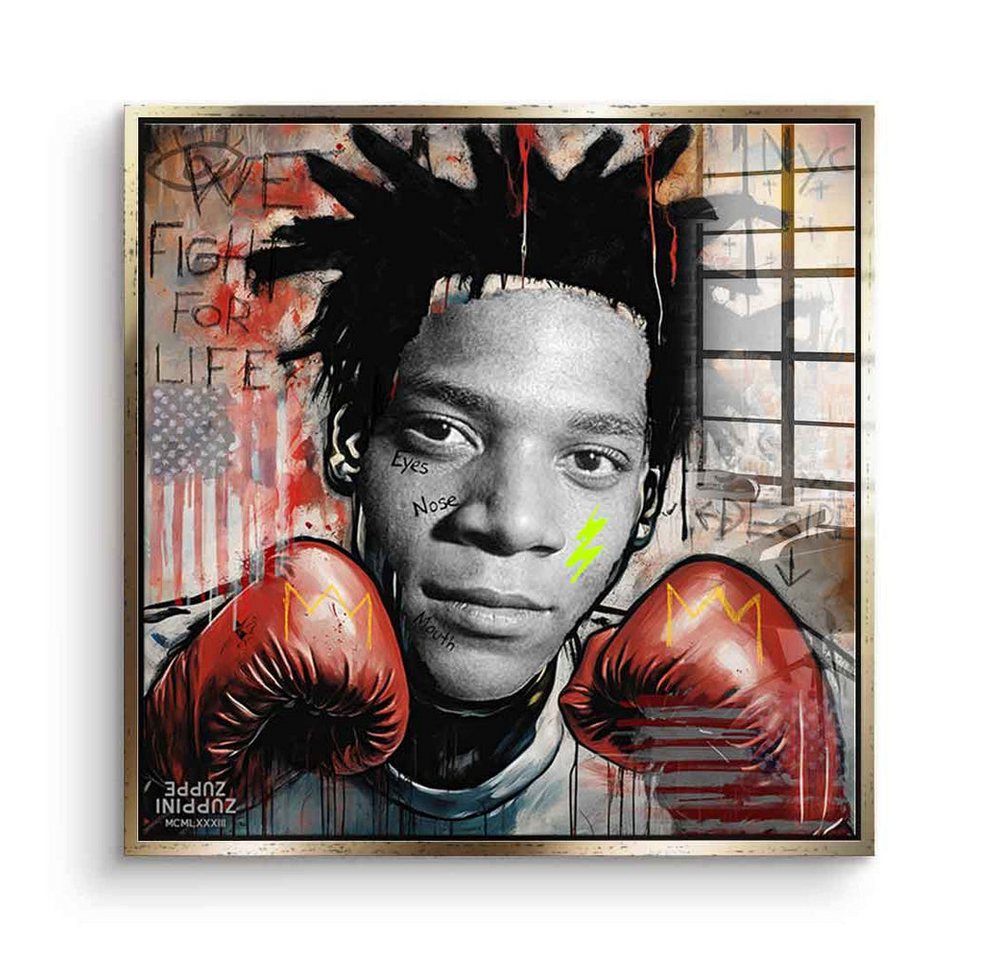 DOTCOMCANVAS® Acrylglasbild Champ - Acrylglas, Acrylglasbild Champ Pop Art Wandbild Kunstdruck von DOTCOMCANVAS®