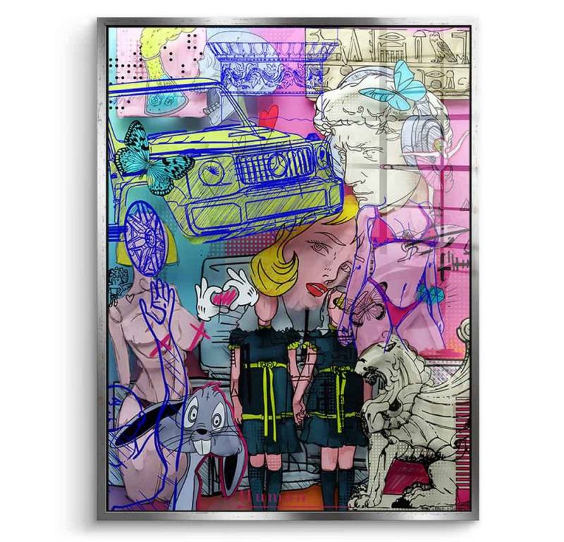 DOTCOMCANVAS® Acrylglasbild Chronical of Contrast - Acrylglas, Acrylglasbild Chronical of Contrast Wandbild Kunstdruck von DOTCOMCANVAS®