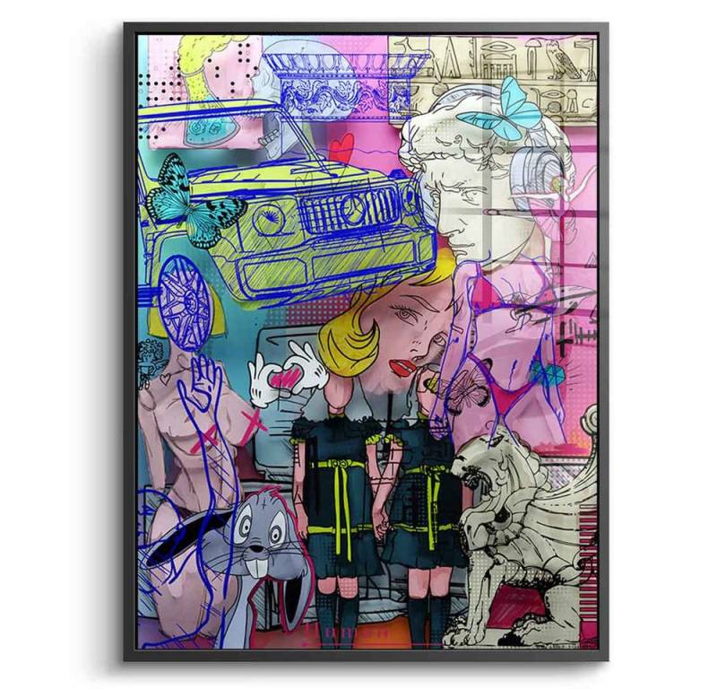 DOTCOMCANVAS® Acrylglasbild Chronical of Contrast - Acrylglas, Acrylglasbild Chronical of Contrast Wandbild Kunstdruck von DOTCOMCANVAS®