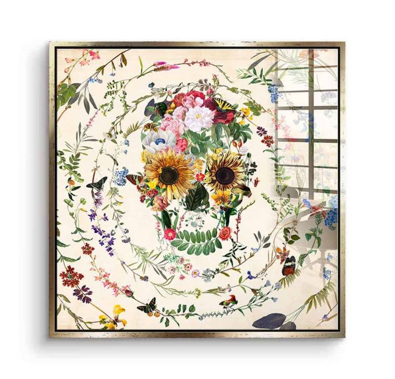 DOTCOMCANVAS® Acrylglasbild Circle Of Life Y - Acrylglas, Acrylglasbild Circle Of Life Y Pop Art Wandbild Kunstdruck von DOTCOMCANVAS®