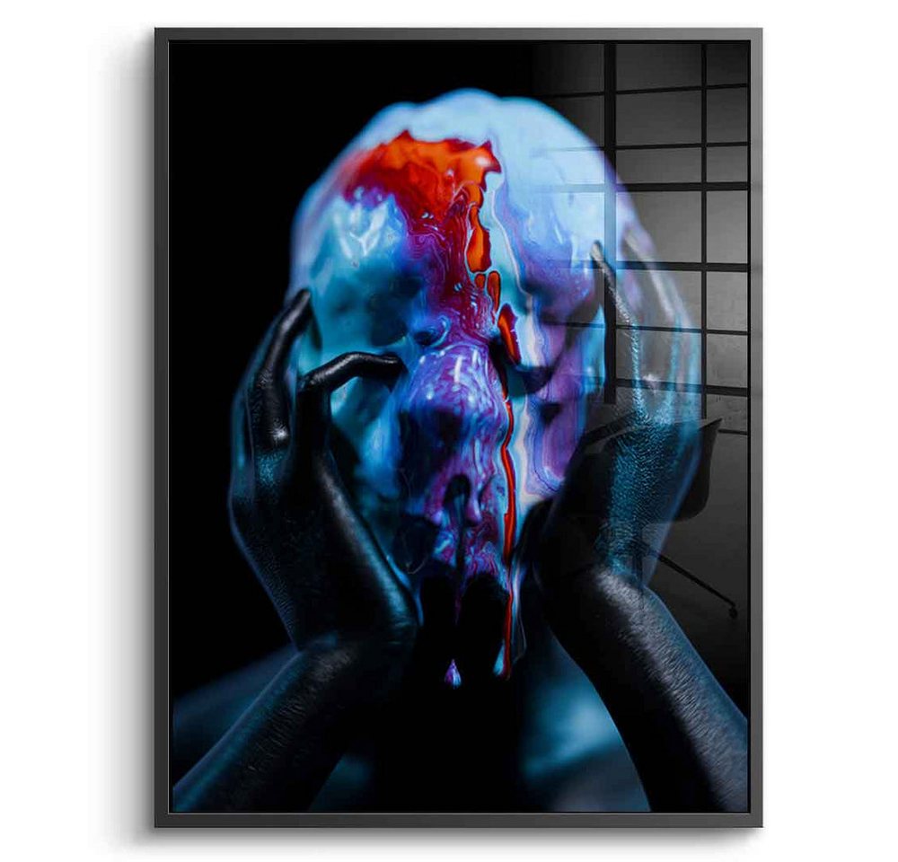 DOTCOMCANVAS® Acrylglasbild Dissolution of Self - Acrylglas, Acrylglasbild Dissolution of Self Wandbild Kunstdruck von DOTCOMCANVAS®
