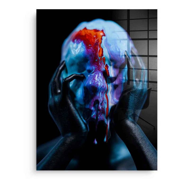 DOTCOMCANVAS® Acrylglasbild Dissolution of Self - Acrylglas, Acrylglasbild Dissolution of Self Wandbild Kunstdruck von DOTCOMCANVAS®