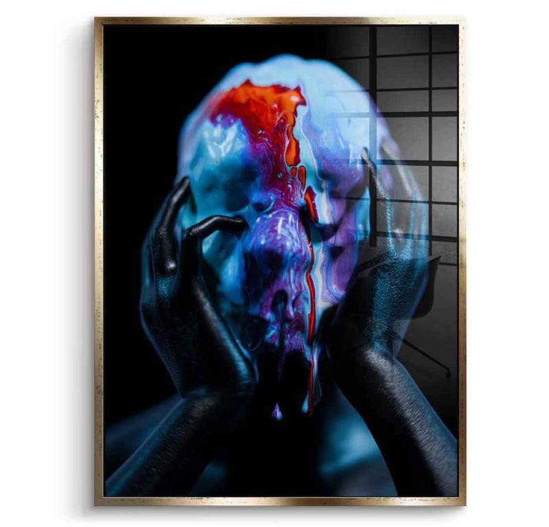 DOTCOMCANVAS® Acrylglasbild Dissolution of Self - Acrylglas, Acrylglasbild Dissolution of Self Wandbild Kunstdruck von DOTCOMCANVAS®