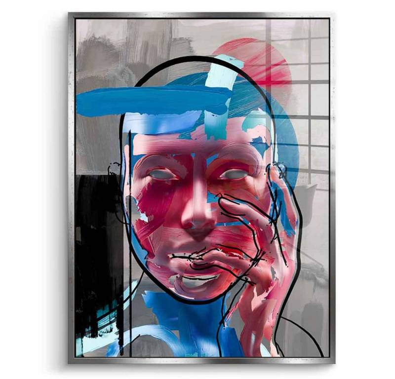 DOTCOMCANVAS® Acrylglasbild Echo Of Identity - Acrylglas, Acrylglasbild Echo Of Identity Wandbild Kunstdruck von DOTCOMCANVAS®