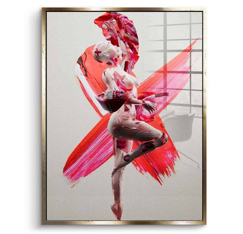 DOTCOMCANVAS® Acrylglasbild Eruption of Elegance - Acrylglas, Acrylglasbild Eruption of Elegance Wandbild Kunstdruck von DOTCOMCANVAS®