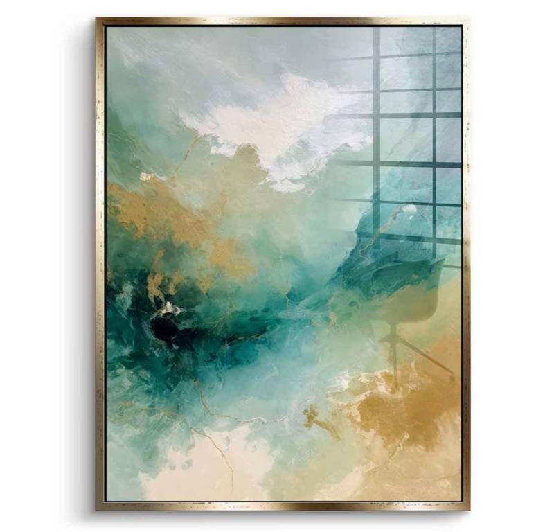 DOTCOMCANVAS® Acrylglasbild Ethereal Veil - Acrylglas, Acrylglasbild ethereal veil abstrakt Kunstdruck Wandbild von DOTCOMCANVAS®