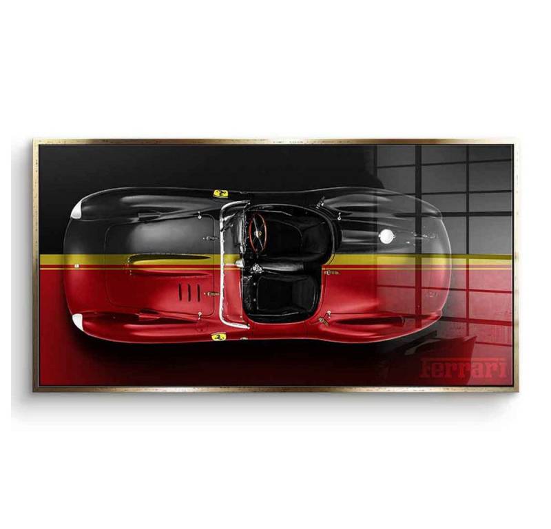 DOTCOMCANVAS® Acrylglasbild Ferrari 250 Testa Rossa - Acrylglas, Acrylglasbild Ferrari 250 Testa Rossa Auto Kunstdruck Wandbild von DOTCOMCANVAS®