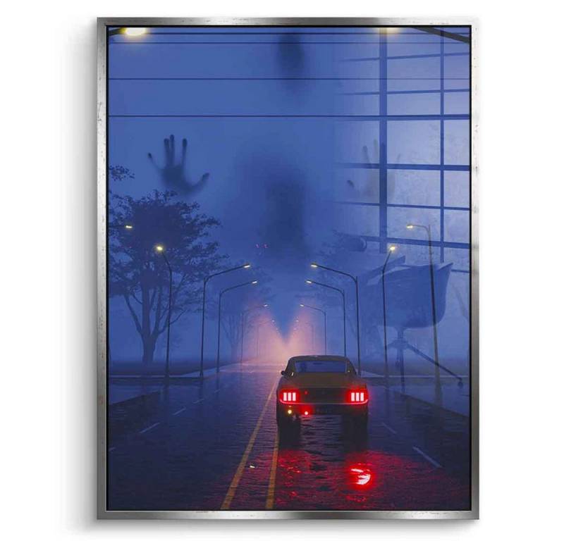 DOTCOMCANVAS® Acrylglasbild Final Destination - Acrylglas, Acrylglasbild Final Destination KI generiert digitale Kunst Wandbild von DOTCOMCANVAS®