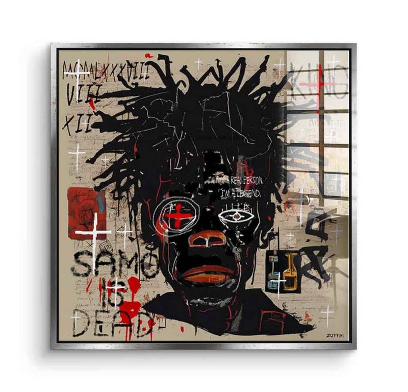 DOTCOMCANVAS® Acrylglasbild Formula one Driver - Acrylglas, Acrylglasbild Formula one Driver Pop Art Wandbild Kunstdruck von DOTCOMCANVAS®