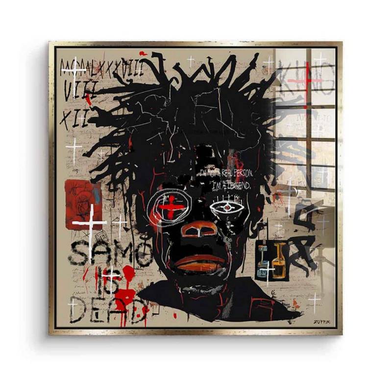 DOTCOMCANVAS® Acrylglasbild Formula one Driver - Acrylglas, Acrylglasbild Formula one Driver Pop Art Wandbild Kunstdruck von DOTCOMCANVAS®