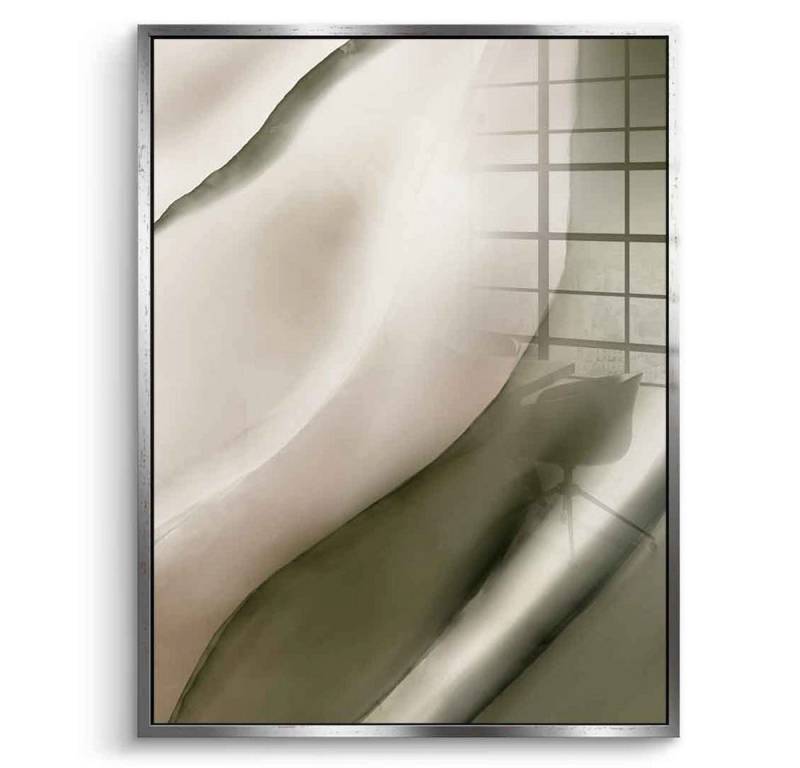 DOTCOMCANVAS® Acrylglasbild In The Middle Of Something No. 09 - Acrylglas, Acrylglasbild In The Middle Of Something beige Wandbild Kunstdruck von DOTCOMCANVAS®