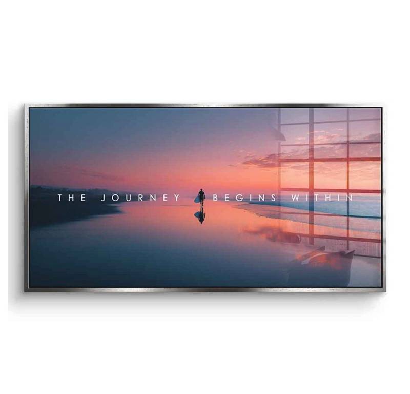 DOTCOMCANVAS® Acrylglasbild Journey Within - Acrylglas, Acrylglasbild Journey Within Kunstdruck Wandbild von DOTCOMCANVAS®