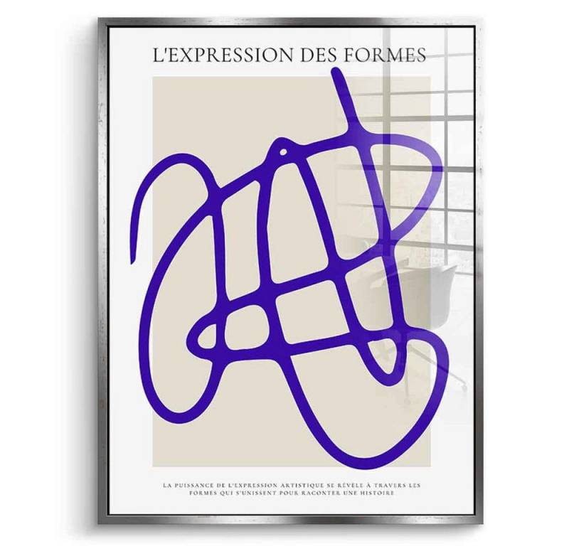 DOTCOMCANVAS® Acrylglasbild L´Expression des formes 2 - Acrylglas, Acrylglasbild L´Expression des formes 2 Kunstdruck Wandbild von DOTCOMCANVAS®