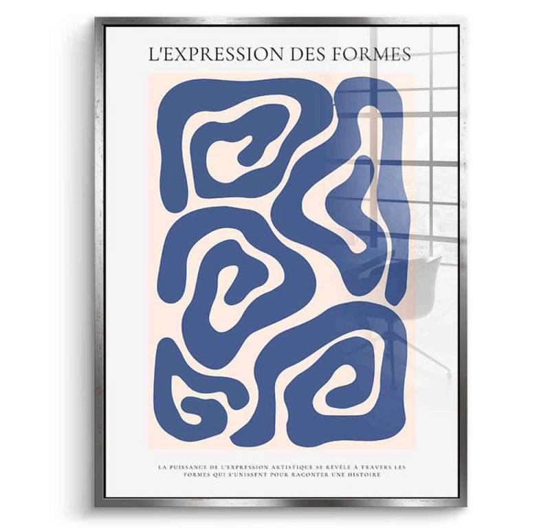 DOTCOMCANVAS® Acrylglasbild L´Expression des formes 3 - Acrylglas, Acrylglasbild L´Expression des formes 3 Kunstdruck Wandbild von DOTCOMCANVAS®