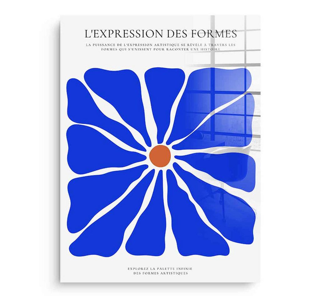 DOTCOMCANVAS® Acrylglasbild L´Expression des formes - Acrylglas, Acrylglasbild L´Expression des formes Kunstdruck Wandbild von DOTCOMCANVAS®