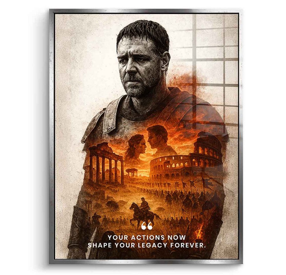 DOTCOMCANVAS® Acrylglasbild Legacy Forever - Acrylglas, Acrylglasbild Legacy Forever Kunstdruck Wandbild von DOTCOMCANVAS®