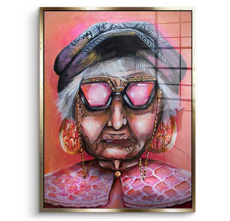 DOTCOMCANVAS® Acrylglasbild Old But Gold - Acrylglas, Acrylglasbild Old But Gold Wandbild Kunstdruck von DOTCOMCANVAS®