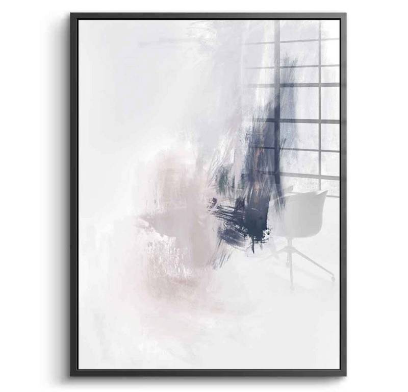 DOTCOMCANVAS® Acrylglasbild Paradise No. 03 - Acrylglas, Acrylglasbild Paradise No. 03 beige weiß Wandbild Kunstdruck von DOTCOMCANVAS®