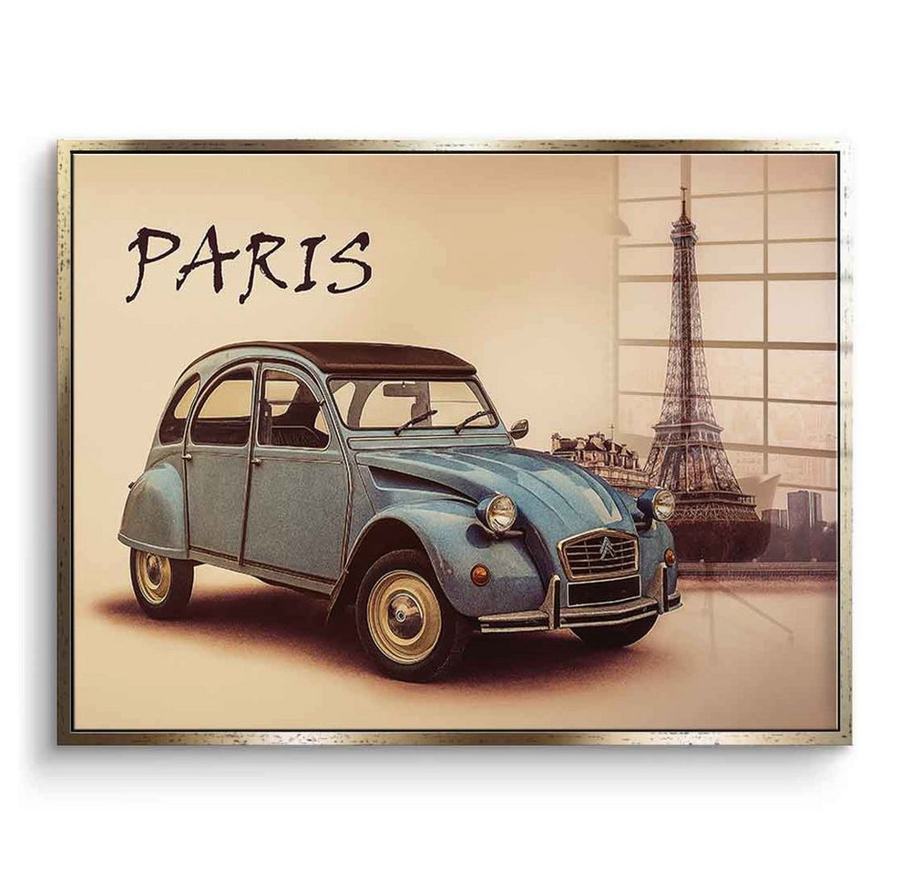 DOTCOMCANVAS® Acrylglasbild Paris - Acrylglas, Acrylglasbild Paris Wandbild Kunstdruck von DOTCOMCANVAS®