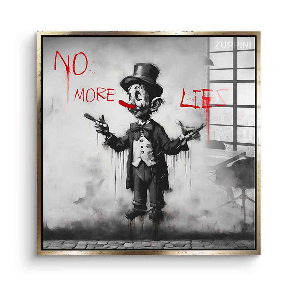 DOTCOMCANVAS® Acrylglasbild Pinochio - Acrylglas, Acrylglasbild Pinochio Wandbild Kunstdruck von DOTCOMCANVAS®