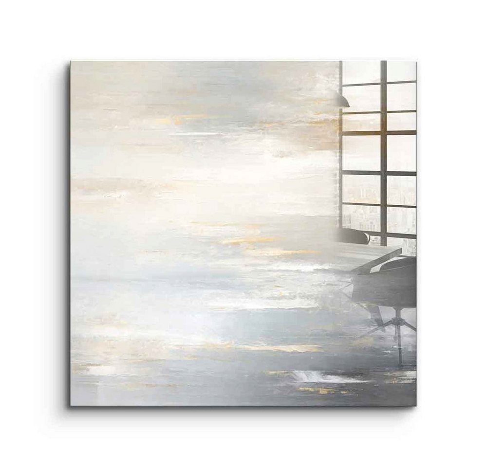 DOTCOMCANVAS® Acrylglasbild Questioning Reality - Acrylglas, Acrylglasbild questioning reality abstrakt Kunstdruck Wandbild von DOTCOMCANVAS®