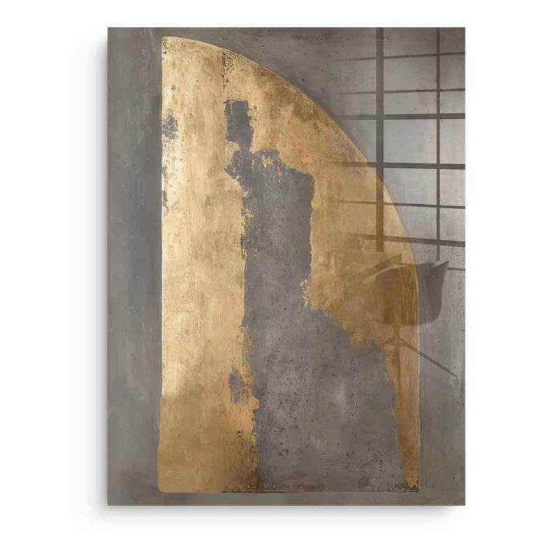DOTCOMCANVAS® Acrylglasbild Receding History - Acrylglas, Acrylglasbild receding history abstrakt Kunstdruck Wandbild von DOTCOMCANVAS®