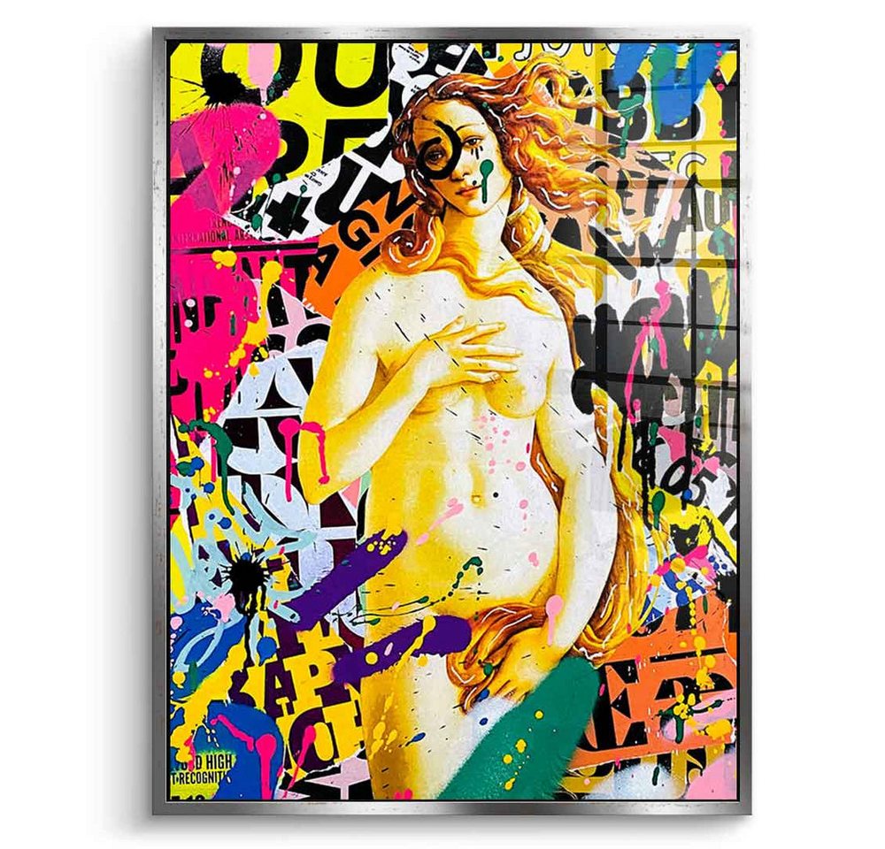 DOTCOMCANVAS® Acrylglasbild STREETY VENUS XL - Acrylglas, Acrylglasbild STREETY VENUS XL Pop Art Wandbild Kunstdruck von DOTCOMCANVAS®