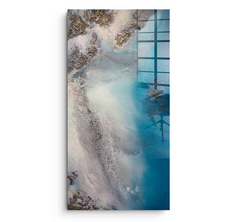 DOTCOMCANVAS® Acrylglasbild Seaside Whispers 2 - Acrylglas, Acrylglasbild Seaside Whispers 2 abstrakt Wandbild Kunstdruck von DOTCOMCANVAS®