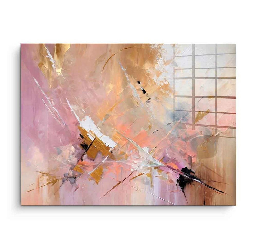 DOTCOMCANVAS® Acrylglasbild Soft Edges of Memory - Acrylglas, Acrylglasbild soft edges of memory abstrakt Kunstdruck Wandbild von DOTCOMCANVAS®